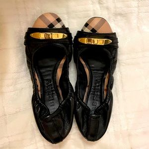 Authentic Burberry ballerina flats
